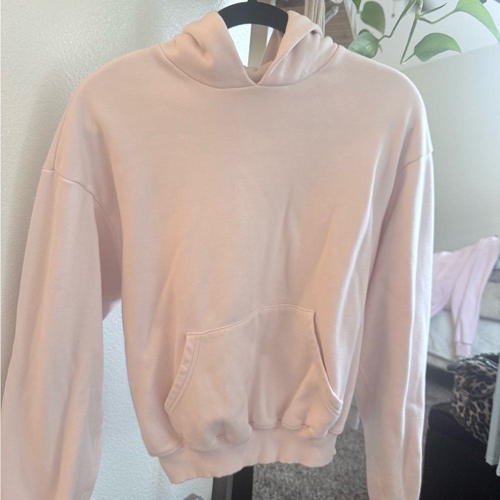 SKIMS Pale Pink Hoodie Sweatshirt